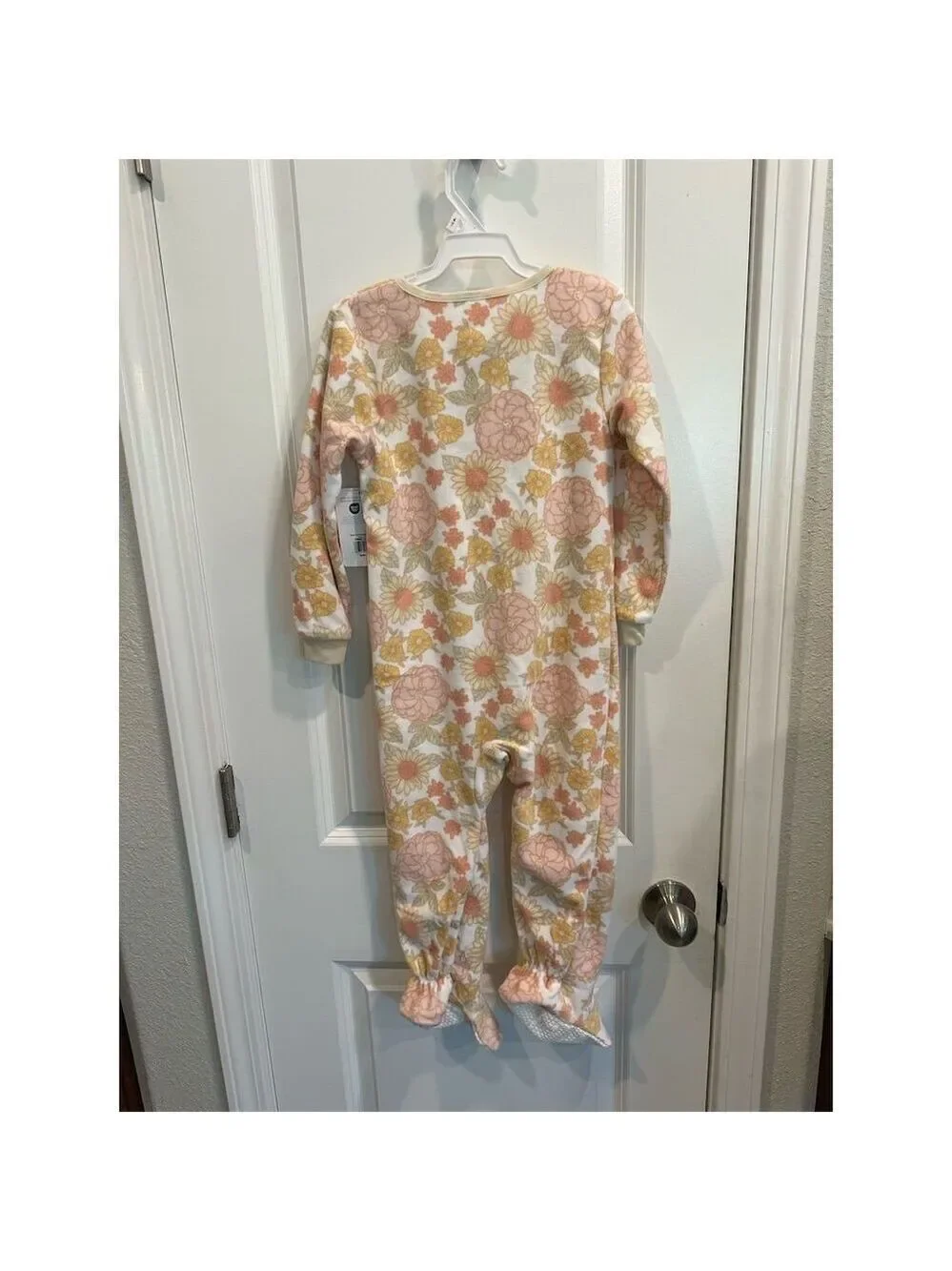 Gerber Baby Girls Floral Fleece Pajamas Multicolor Size 4T NWT